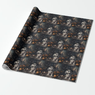 Shih Tzu Pompoenen Halloween Griezelen Cadeaupapier