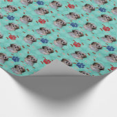 Shih Tzu Portrait Cadeaupapier (Hoek)
