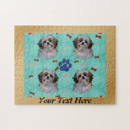 Shih Tzu Portrait Legpuzzel