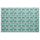 Shih Tzu Portrait Stof (Fat Quarter)