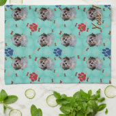 Shih Tzu Portrait Theedoek (Gevouwen)