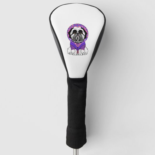 Shih Tzu Princess Golfheadcover (Voorkant)