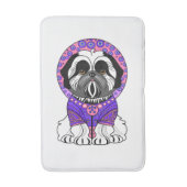 Shih Tzu Prinses Badmat (Voorkant Verticaal)