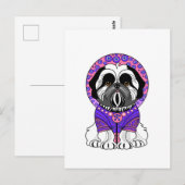 Shih Tzu Prinses Briefkaart (Voorkant / Achterkant)