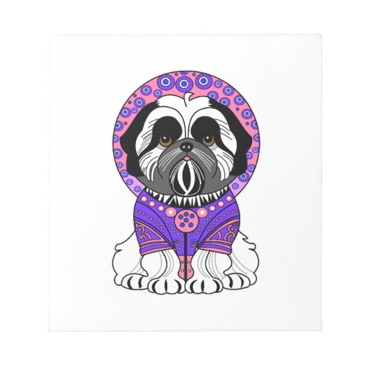 Shih Tzu Prinses Notitieblok (Voorkant)