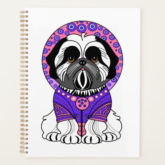 Shih Tzu Prinses Planner (Voorkant)