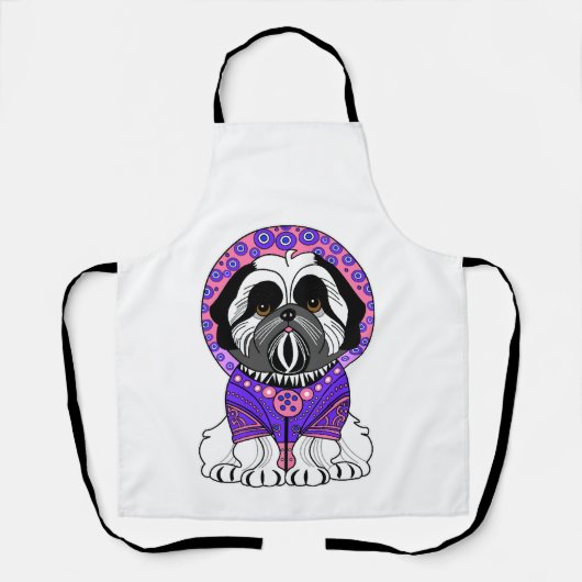 Shih Tzu Prinses Schort (Voorkant)