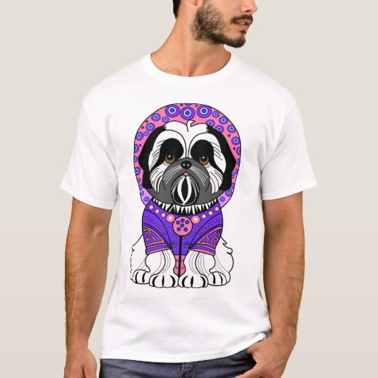 Shih Tzu Prinses T-shirt (Voorkant)