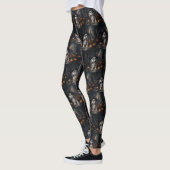 Shih Tzu Pumpkins Halloween eng Leggings (Links)
