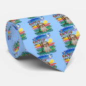 Shih Tzu Pup #2 Stropdas (Opgerold)