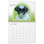 Shih-Tzu Puppies Photo Collage Calendar Kalender (Mar 2026)