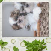 Shih Tzu puppies Theedoek (Gevouwen)