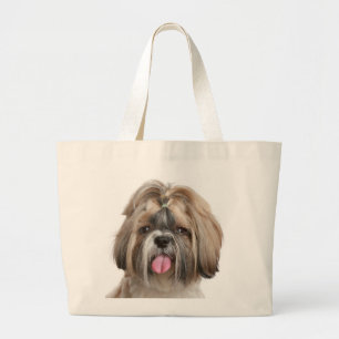 Shih Tzu Puppy Beach Canvas Canvas tas
