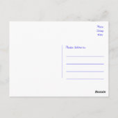 Shih Tzu Puppy Dog Briefkaart (Achterkant)