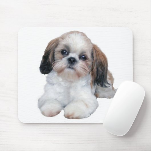 Shih Tzu Puppy Mousepad Muismat (Met muis)