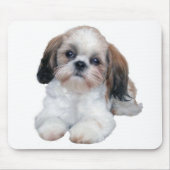 Shih Tzu Puppy Mousepad Muismat (Voorkant)