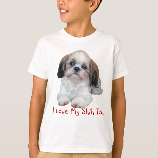 Shih Tzu Puppy T-shirt (Voorkant)
