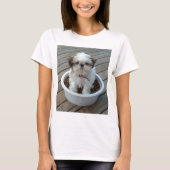 Shih Tzu Puppy T-Shirt (Voorkant)