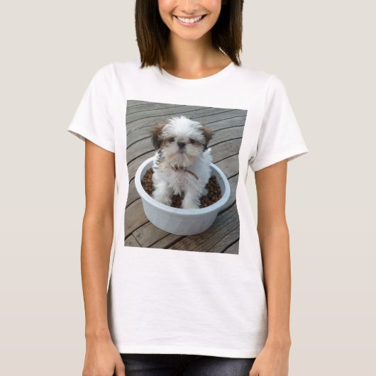 Shih Tzu Puppy T-Shirt (Voorkant)