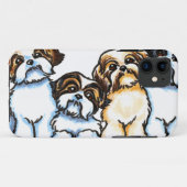 Shih Tzu Quartet Case-Mate iPhone Case (Achterkant (horizontaal))
