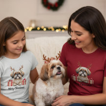 Shih Tzu Reindeer 