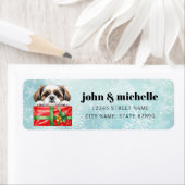 Shih Tzu Retouradreslabels Etiket (Insitu)