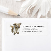 Shih Tzu Retouradreslabels Etiket (Insitu)