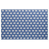 shih tzu royal blue dog stof (Fat Quarter)