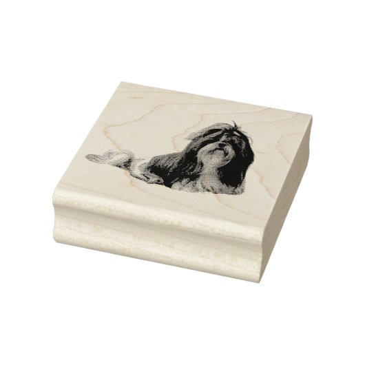 Shih Tzu Rubberstempel (Stempel)