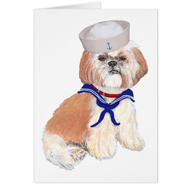 Shih Tzu Sailor (Voorkant)