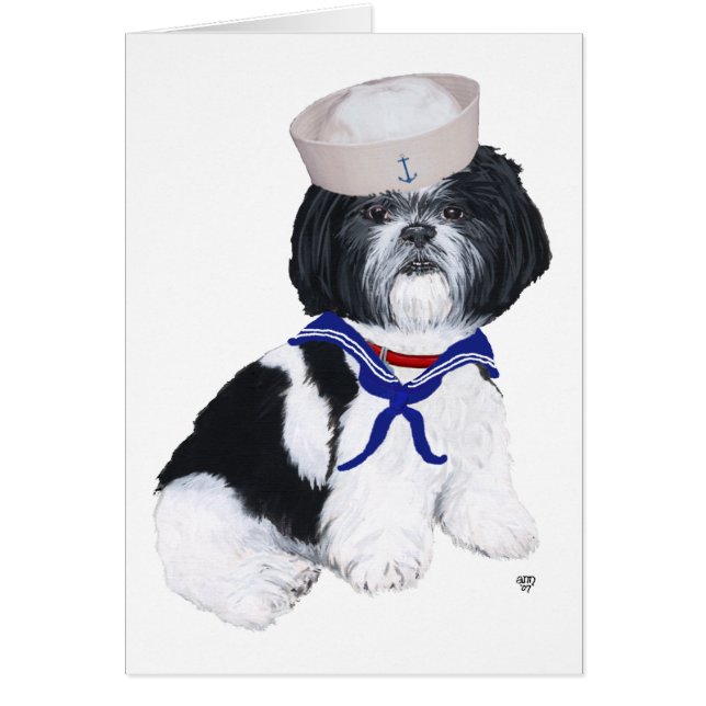 Shih Tzu Sailor (Voorkant)
