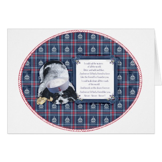 Shih Tzu Sailor (Voorkant Horizontaal)