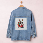 Shih Tzu Santa's slee-rit Denim Jacket (Hangar)
