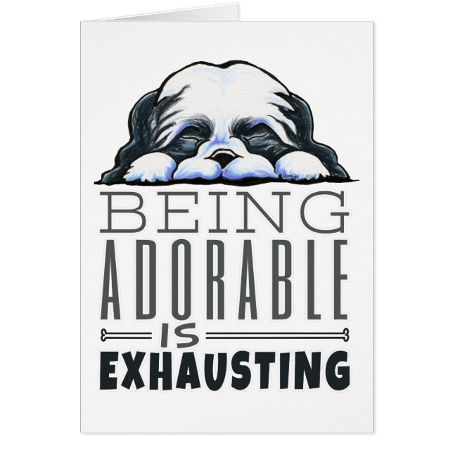 Shih Tzu Schattig (Voorkant)