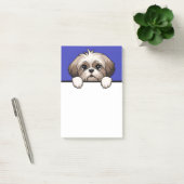 Shih Tzu Schattigee Peeking Puppy Hondenliefhebber Post-it® Notes (Kantoor)