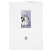 Shih Tzu schilderen - Kute Original Dog Art (Achterkant)