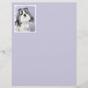 Shih Tzu schilderen - Kute Original Dog Art