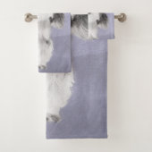 Shih Tzu schilderen - Kute Original Dog Art Bad Handdoek (Insitu)