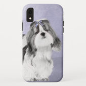 Shih Tzu schilderen - Kute Original Dog Art Case-Mate iPhone Case (Achterkant)