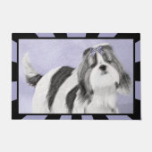 Shih Tzu schilderen - Kute Original Dog Art Deurmat (Voorkant)