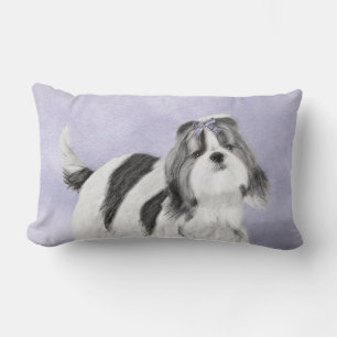 Shih Tzu schilderen - Kute Original Dog Art Kussen