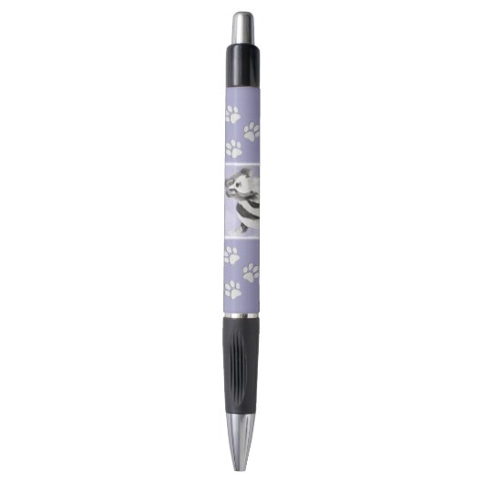 Shih Tzu schilderen - Kute Original Dog Art Pen (Voorkant Verticaal)