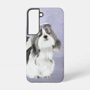 Shih Tzu schilderen - Kute Original Dog Art Samsung Galaxy Hoesje