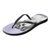 Shih Tzu schilderen - Kute Original Dog Art Teenslippers (Schuin)