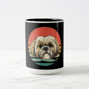 Shih Tzu   Shih Tzu Hondenras Lover Gift Tweekleurige Koffiemok