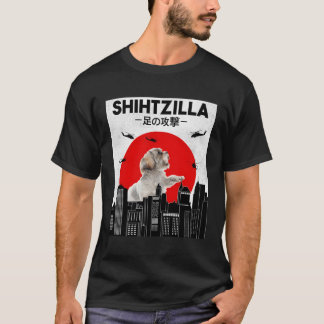 Shih Tzu Shih Tzu Shih Tzu Shih Tzu T-shirt