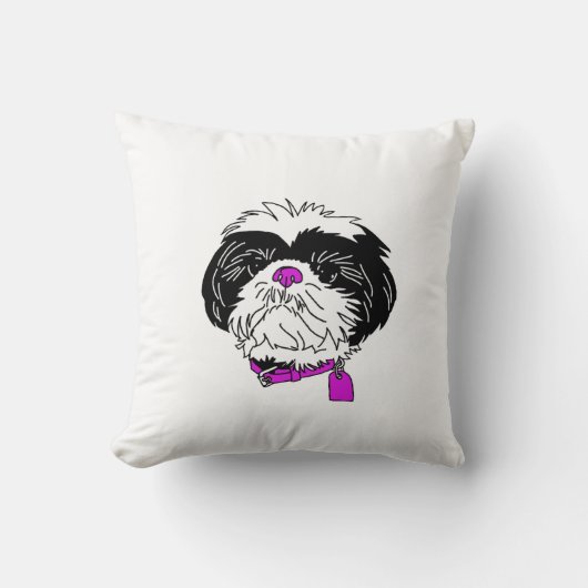Shih Tzu Sierkussen (Voorkant)