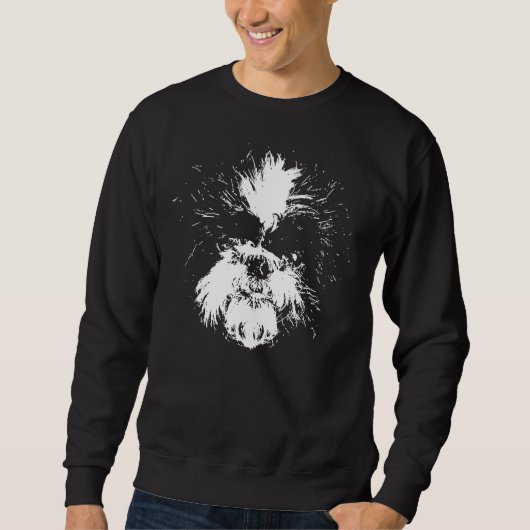 Shih Tzu Sketch Trui (Voorkant)