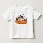 Shih Tzu Sleeping Puppy T-shirt (Voorkant)