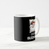Shih Tzu Sleepshirt Cute Dog Lover Pajama Sleepwea Koffiemok (Voorkant rechts)